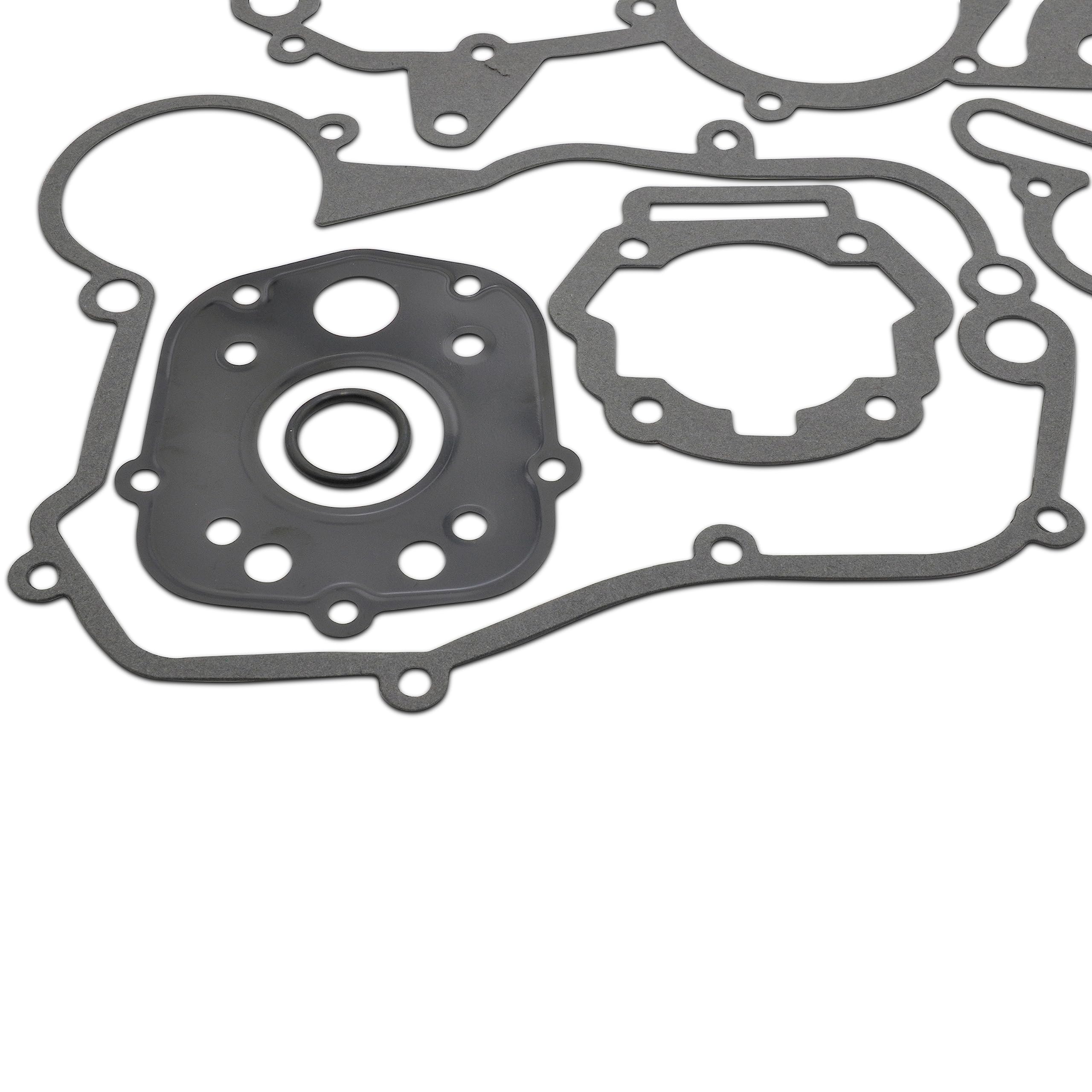 Easyboost Motordichtungssatz für für Derbi Euro 3 und 4 Dichtung Gehäuse Zündung Kupplung Zylinder Wasserpumpe Dichtungspapier Motordichtung