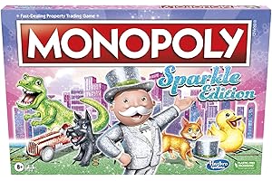 My Little Pony Monopoly Sparkle Edition Board Game: A Pearlescent and Glittery Monopoly Experience!