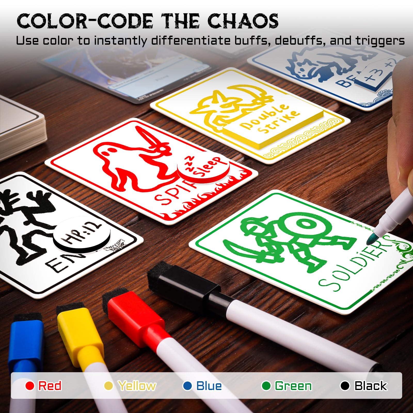 Amazon.com: All-in-One Dry Erase MTG Tokens Gift Bundles
