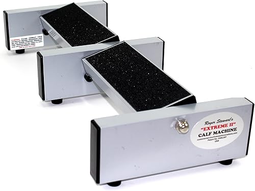 Extreme Calf Machine II - Plata (elevación de pantorrillas, estiramiento de pantorrillas)