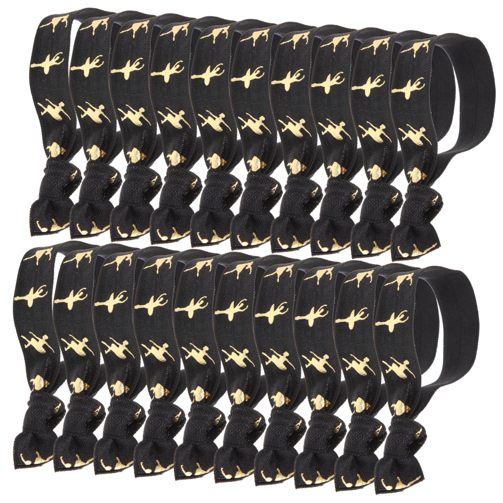 Healeved 5 Sets Seidenband-haargummis Haargummis Für Frauen Keine Falten Pferdeschwanzhalter 20 Stück * 5