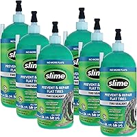 Vista 8 de Sellador Slime para neumáticos sin cámara - Paquete de 2 - 24 onzas (710 ml), Paquete de 1, Blanco