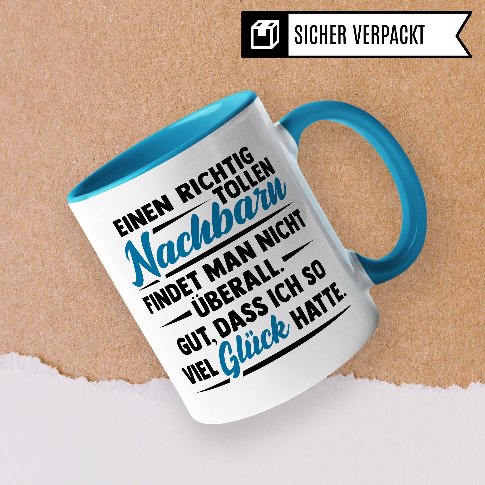 Tazza Divertente Per Vicini - Regalo Di Compleanno, Addio O Vicinato - Pagma - Stampata Su Entrambi I Lati, 330 Ml