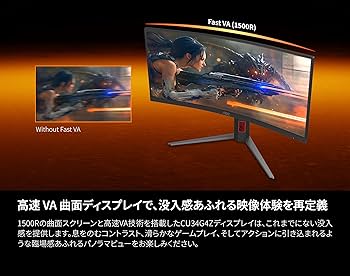 msi34UWQHDゲーミング湾曲モニター 34インチ ゲーミングモニター Amazon.co.jp: MSI Optix MAG341CQ 湾曲 34インチ ゲーミング