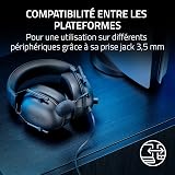 Razer BlackShark V2 X (Playstation) - Kabelgebundenes E-Sport Headset für Playstation Konsole (250g, Nierenmikrofon, 50mm Treiber, Passive Geräuschunterdrückung, 3,5mm Anschluss) Schwarz - 7