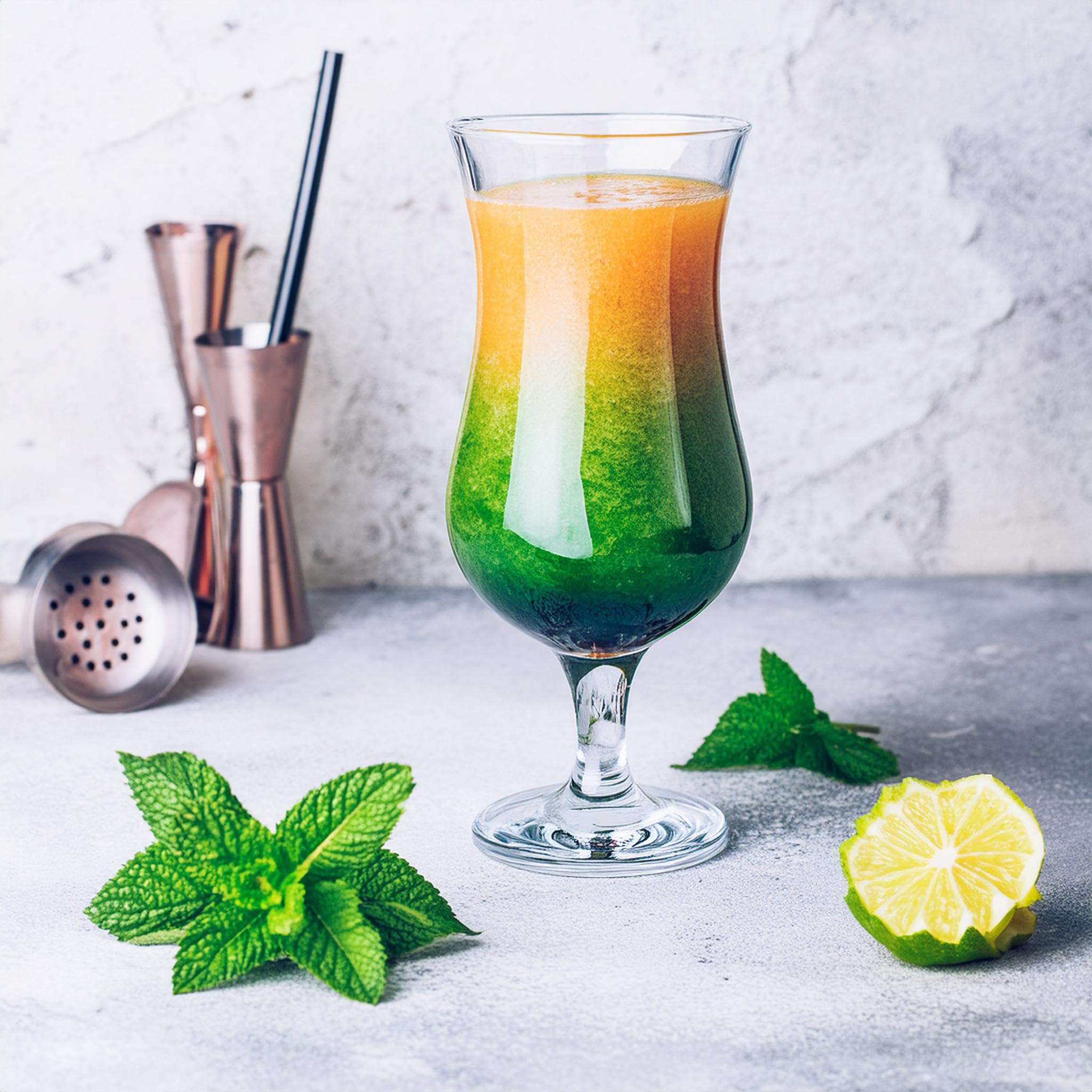 Glasmark Krosno Szklanki Zestaw szklanek koktajlowych Longdrink Koktajl Gin Piwo Woda Longdrink Szklanki Koktajl Szklanka do picia Szklanka do wody Smoothie Deser Można myć w zmywarce Przezroczysty 4