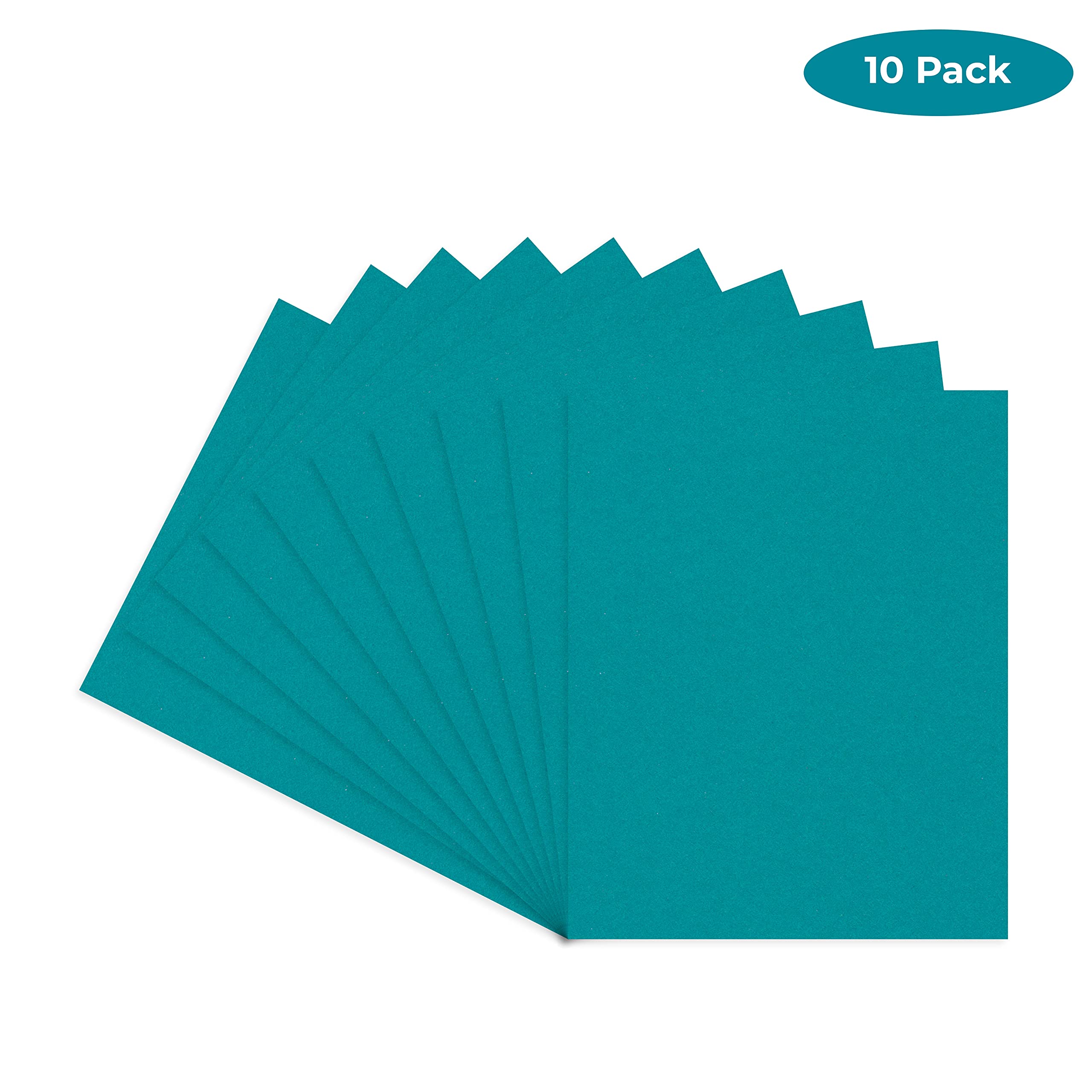 CountryArtHouse Teal Acid Free 11x14 Backing Board - Uncut Photo Mat Board - 1 Sheet