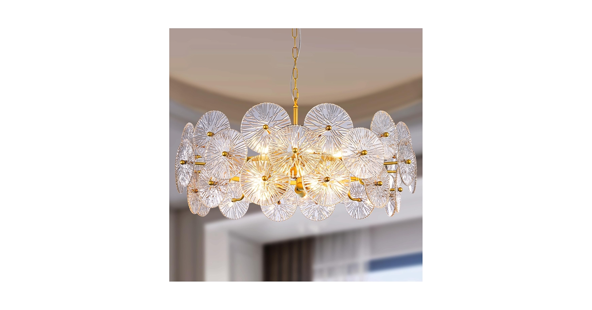 KANADEMONO Gold × Glass Ceiling Light 3 716NvBssRhL._AC_UF350,