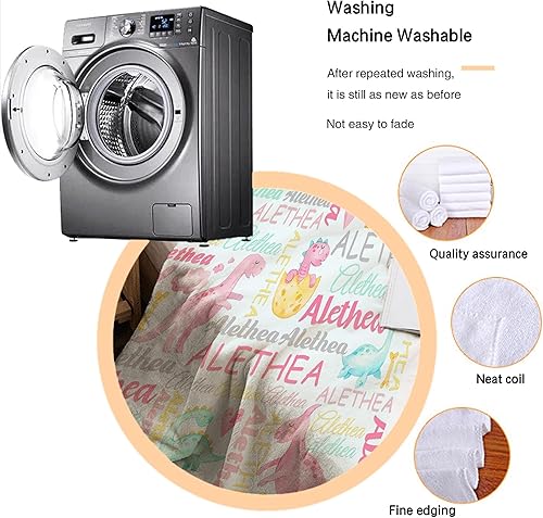 Miniatura 7 de Manta de bebé personalizada para niñas y niños, manta de bebé personalizada con nombre para niños pequeños, baby shower, recién nacidos, guardería,