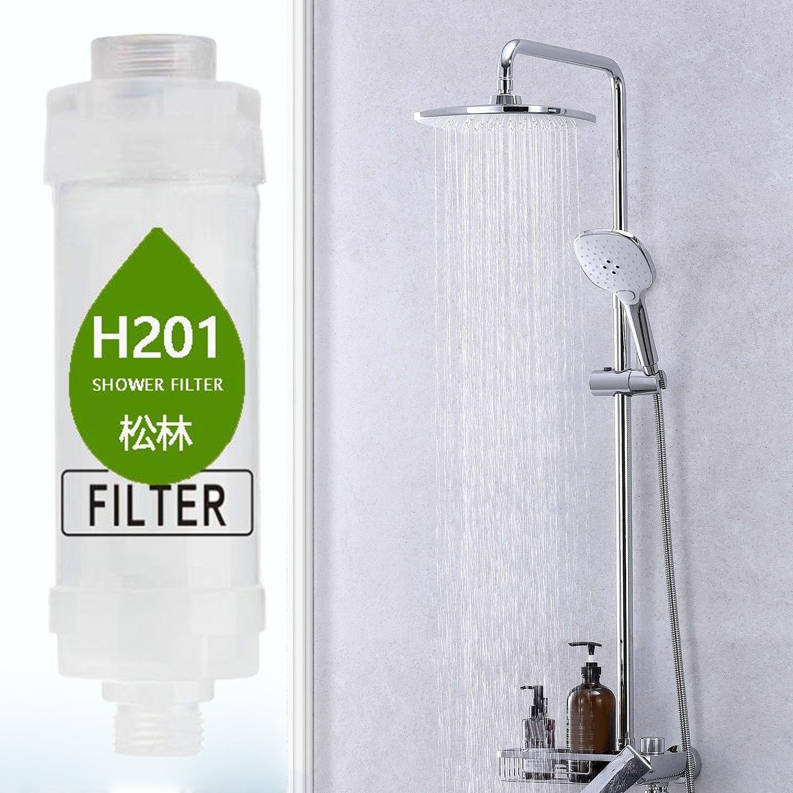 Duschkopffilter Mit Lavendelduft - Wasserfilter Für Weicheres Duscherlebnis