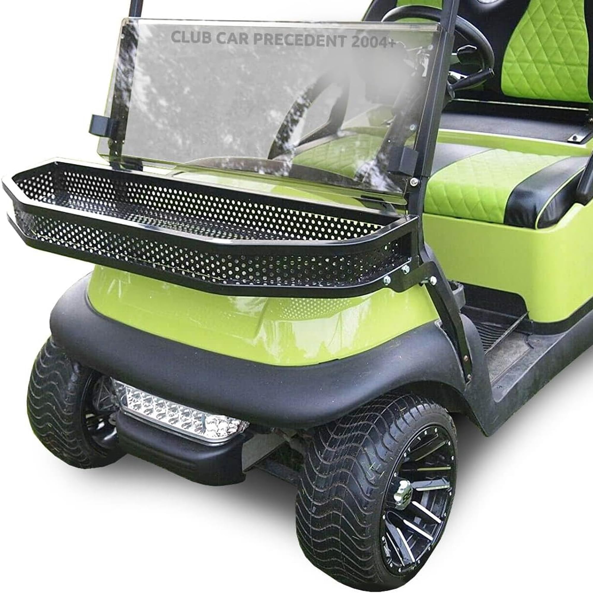 Huskey Parts Company Heavy Duty Front Clay Basket Outer Cargo Utility Basket Compatible with EZGO TXT/RXV/VALOR/S4/LIBERTY; Club Car DS/Precedent/