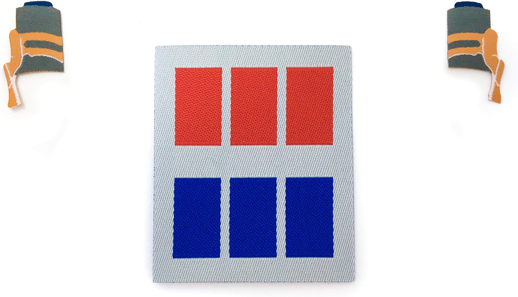 Commander/Captain - Imperial Officer Rank Insignia Iron-on Patch, Woven Fabric Emblem Plaque Bar, Cosplay 501st Legion Costume