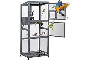COZIWOW Large Bird Cage: Spacious Aviary for Happy Birds