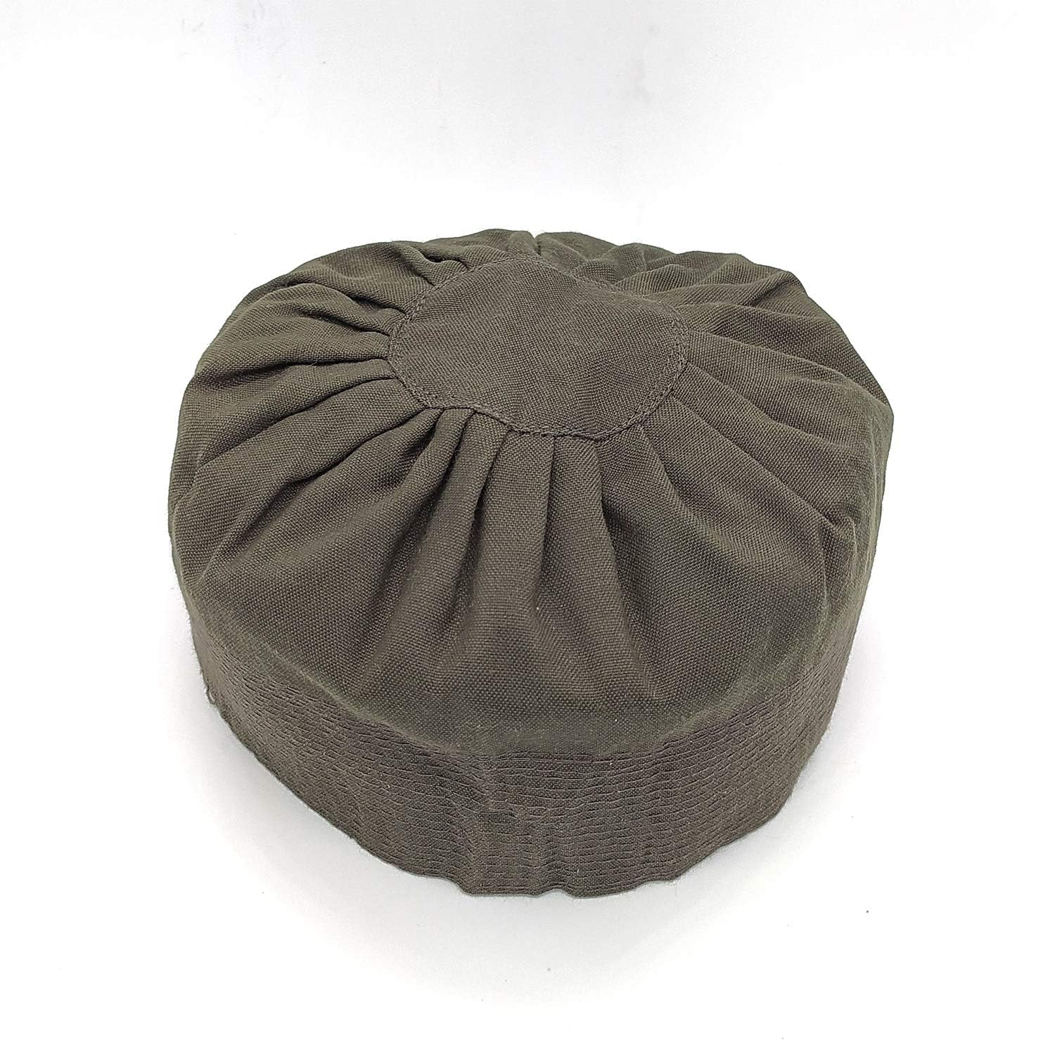 Shahid Cap House Sufi Muslim Round Shape Islamic Muslim namaz Prayer topi (Cap) for Men's in Green Colour