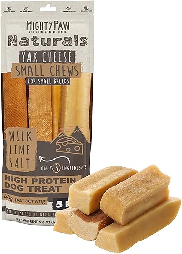 Miniatura 27 de Mighty Paw Yak Cheese - Masticables para perros – Masticables duros totalmente naturales de larga duración para masticadores agresivos – Golosina