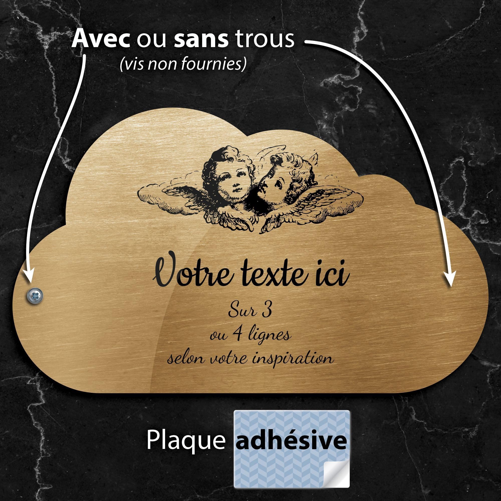 Placas Funerarias Placa Funeraria Personalizada - Diseño - Autoadhesiva O Perforada (20x6.5 Cm) - Aluminio Cepillado Diente De León