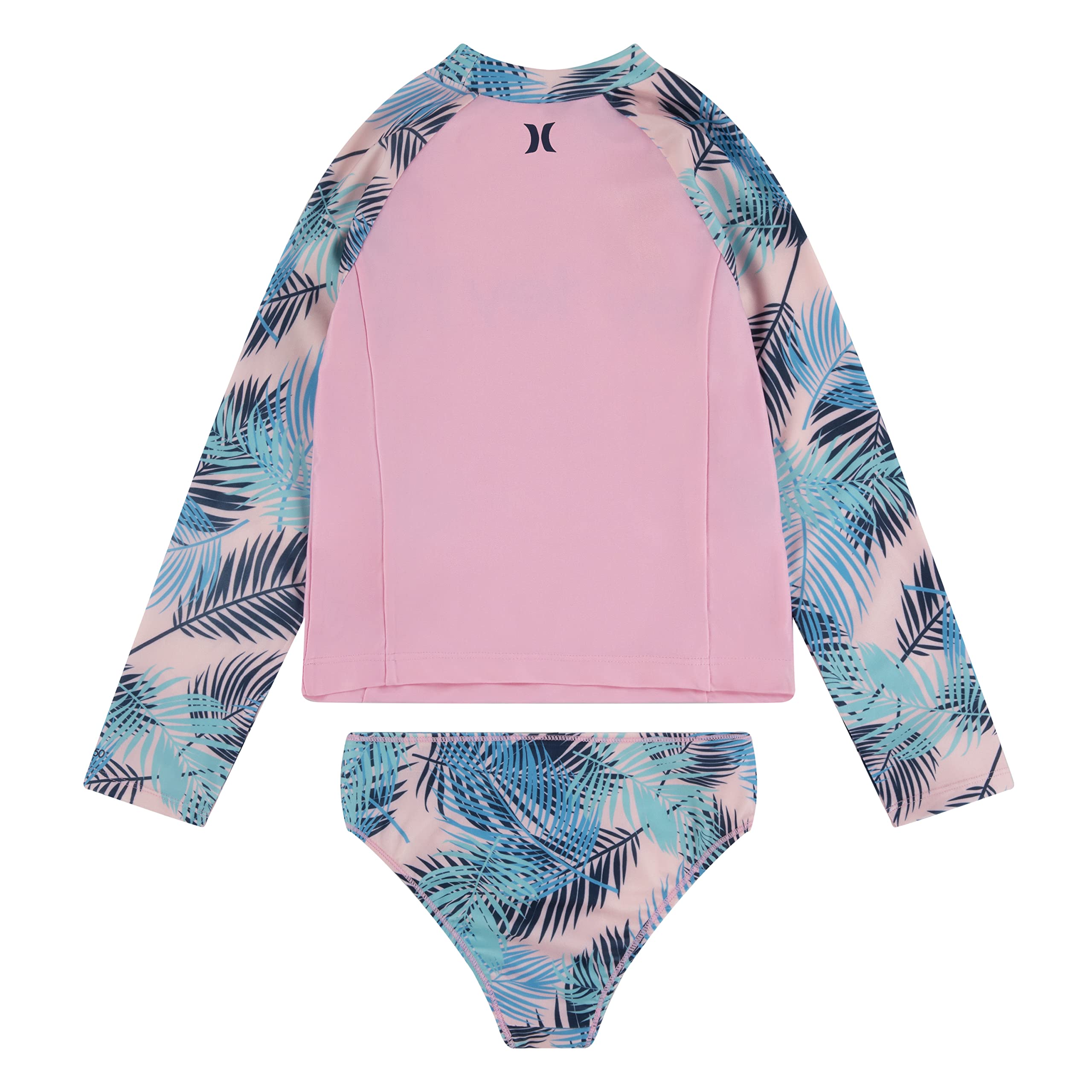 Hurley Hrlg LS UPF Top/Bottom 2pc Set Bikini Set Niñas