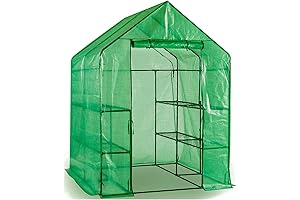 Panana 4'8" x4'8" Walk in Plastic Greenhouse
