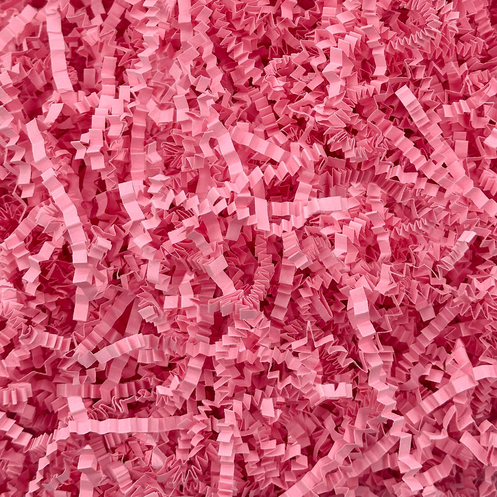 Corlcol 1LB Crinkle Paper Shred Filler for Gift Box On Mother's Day(Pink)