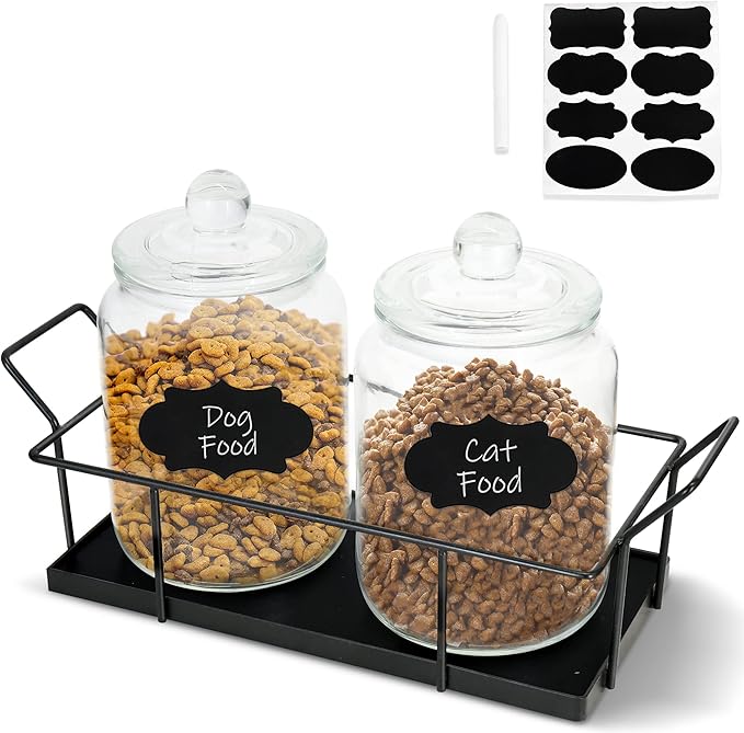 Dog Treats Container, Cat Treats Container, Dog Food Storage Cat Food Storage