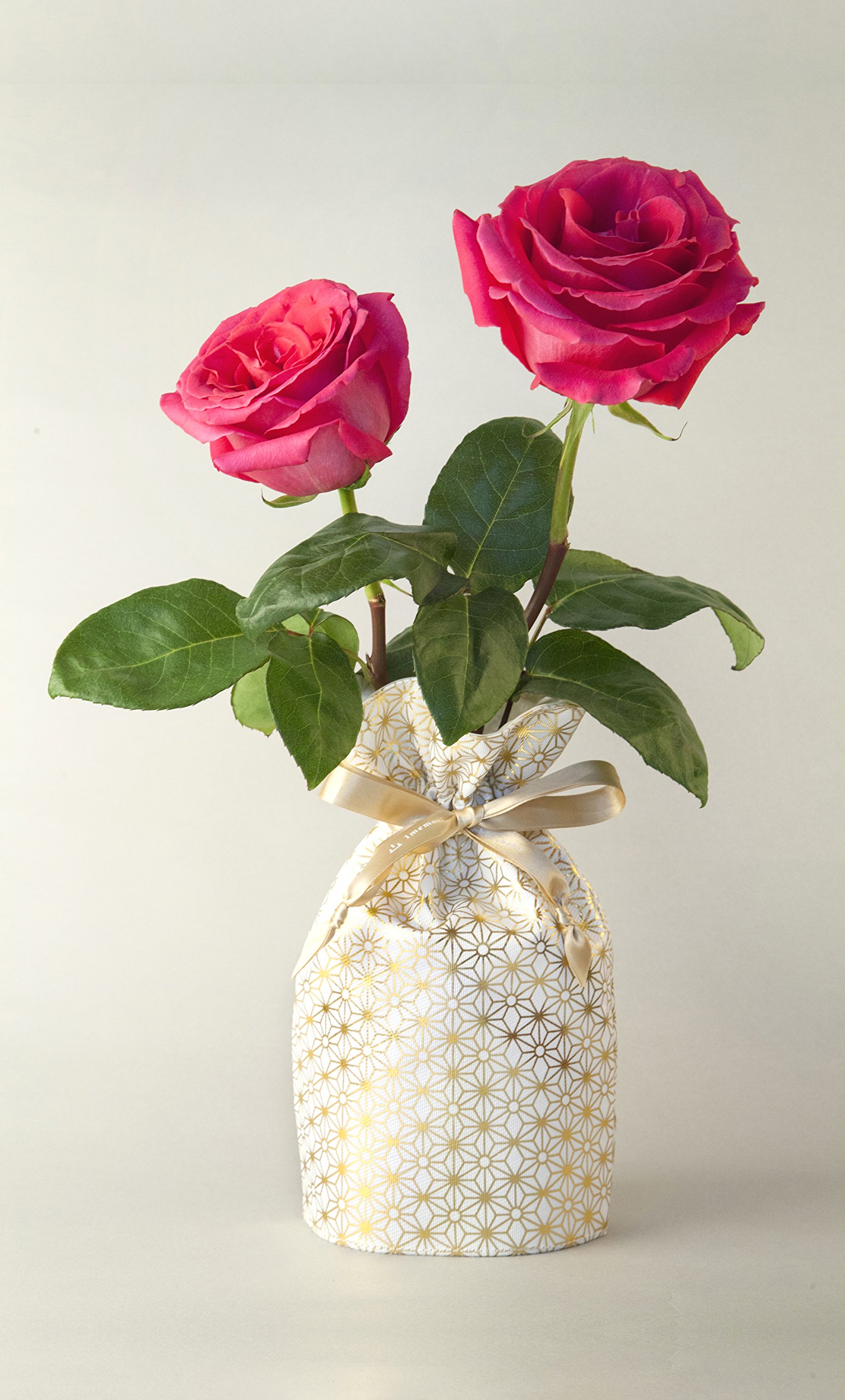 Amazon.co.jp: 花瓶 花巾着 フラワーベース 花器 一輪挿し 割れない