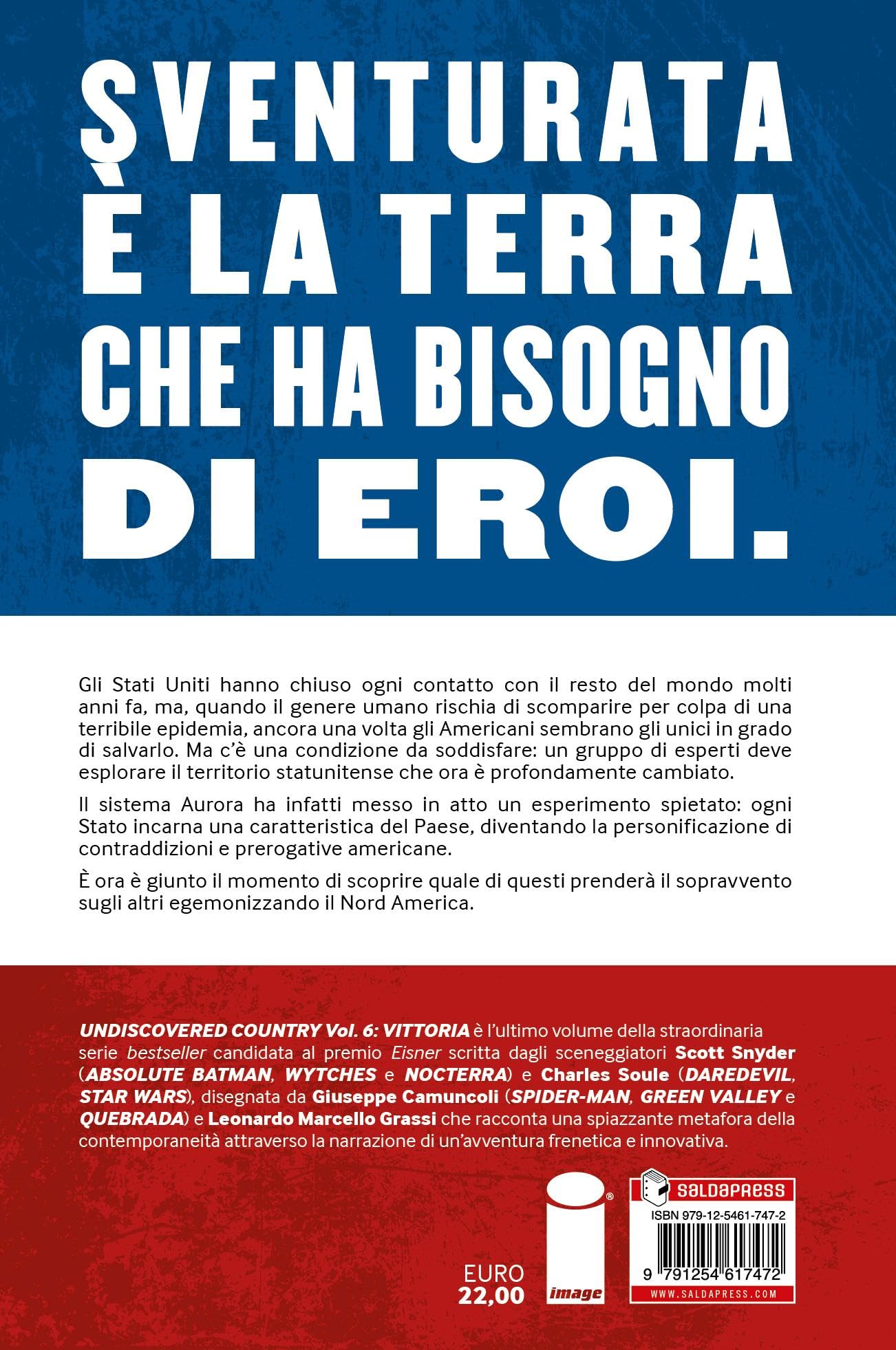 Undiscovered Country. Vittoria (Vol. 6)