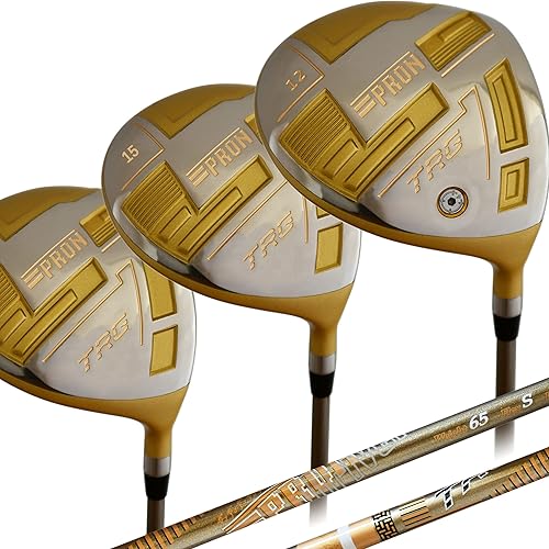 pron Japan USGA R A Rules - Juego de palos de golf de madera con fundas para la cabeza, conductor, 12, 16, 19 grados, modelo TRG21, eje de grafito,