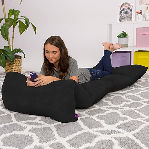 Funda de almohada de suelo para niños, fundas de cojín y tumbona de alta calidad para almohadas (almohadas King no incluidas), regalos para niñas