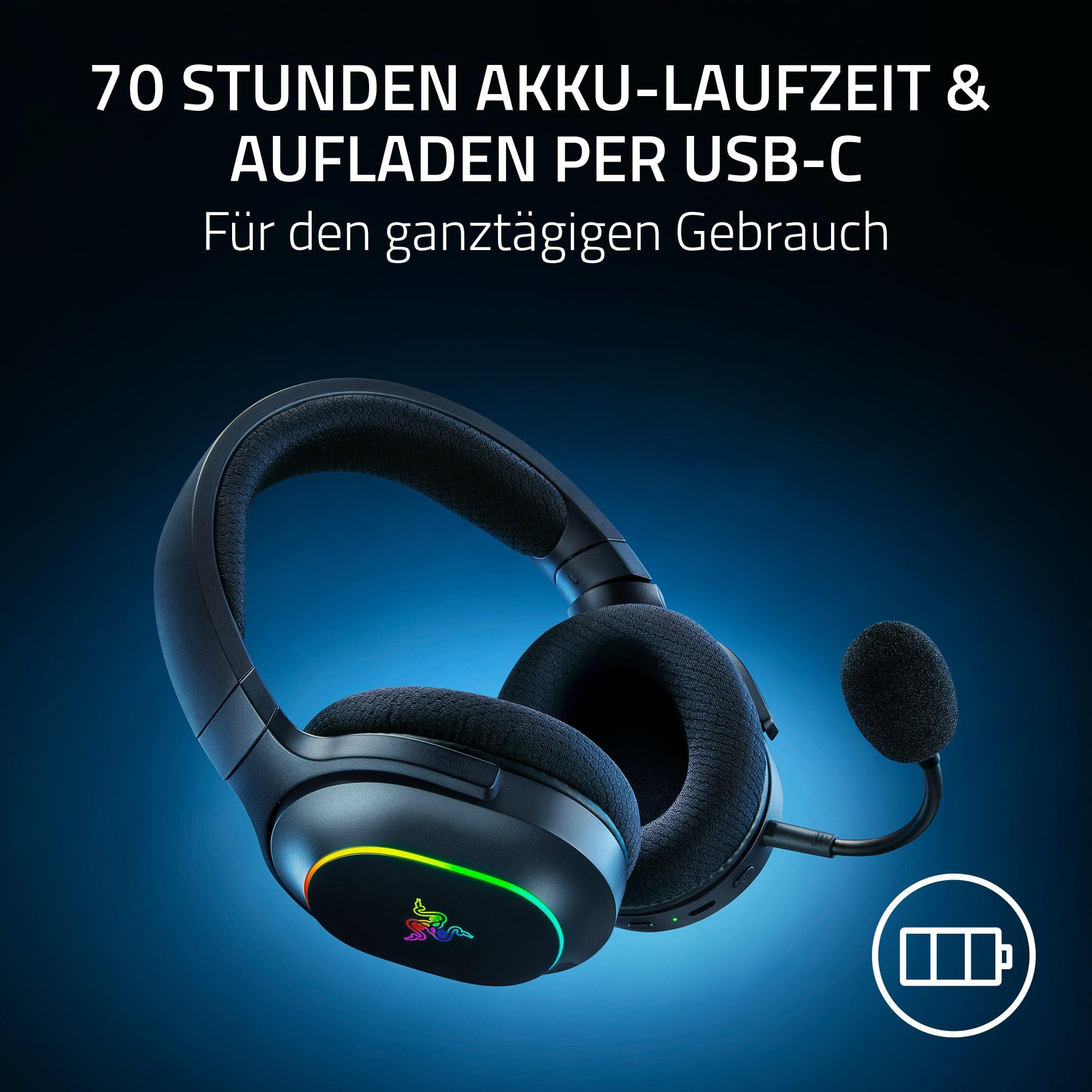 Razer Barracuda X Chroma kabelloses Multiplattform-Gaming-Headset mit 6 Zonen Chroma RGB – Bild 7