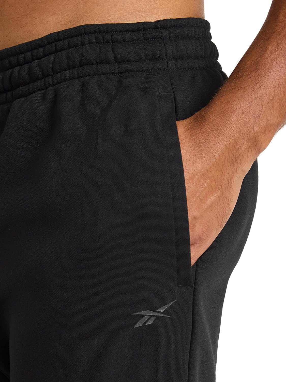 Reebok Mens Motion Core Fleece Motion Jogger, Standard Fit, 30” Inseam, Midweight Cotton-Poly Fleece Blend Fabric - Image 5