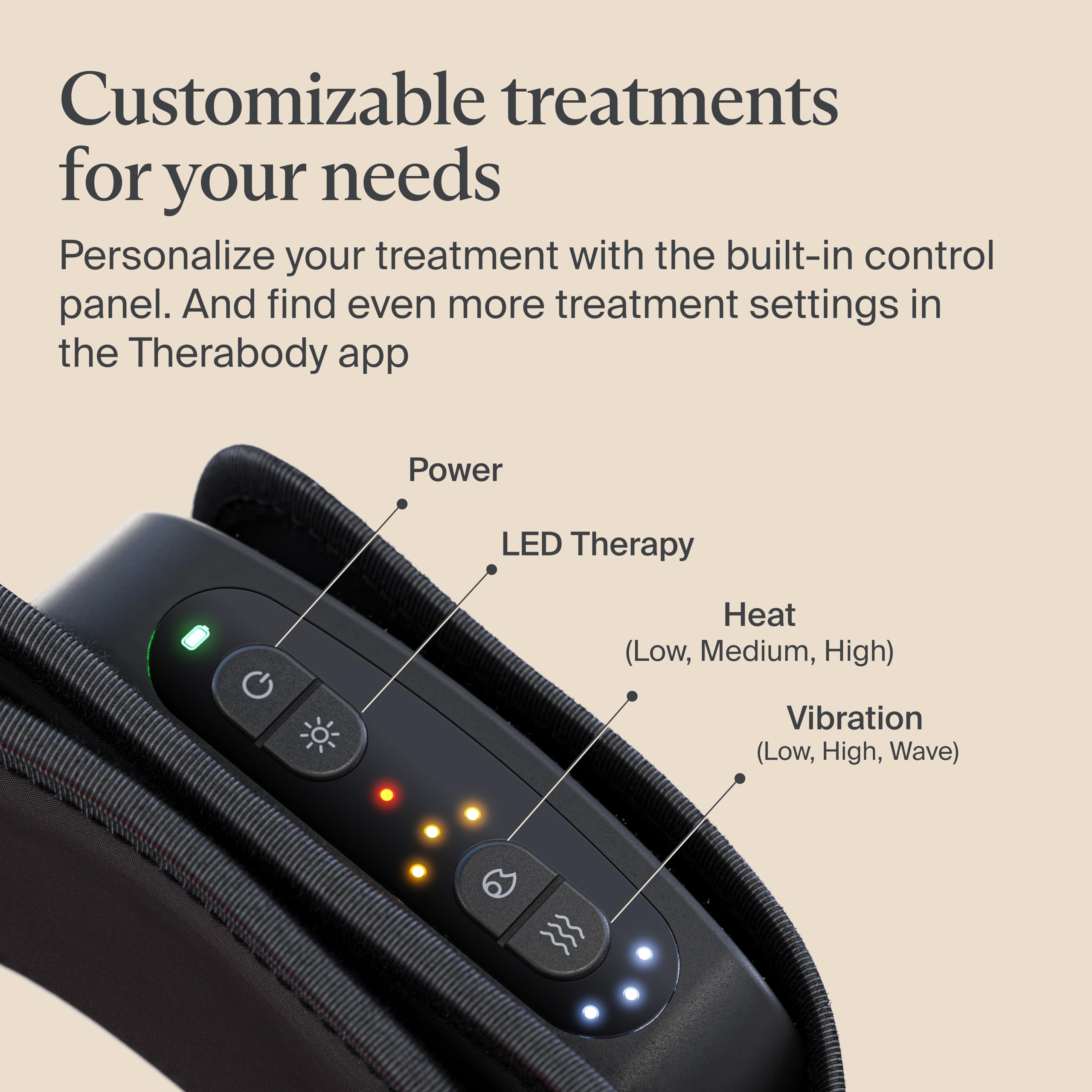 Therabody ThermBack LED 4-in-1 Heated Lower Back Pain Relief Wrap — Amazon image 6