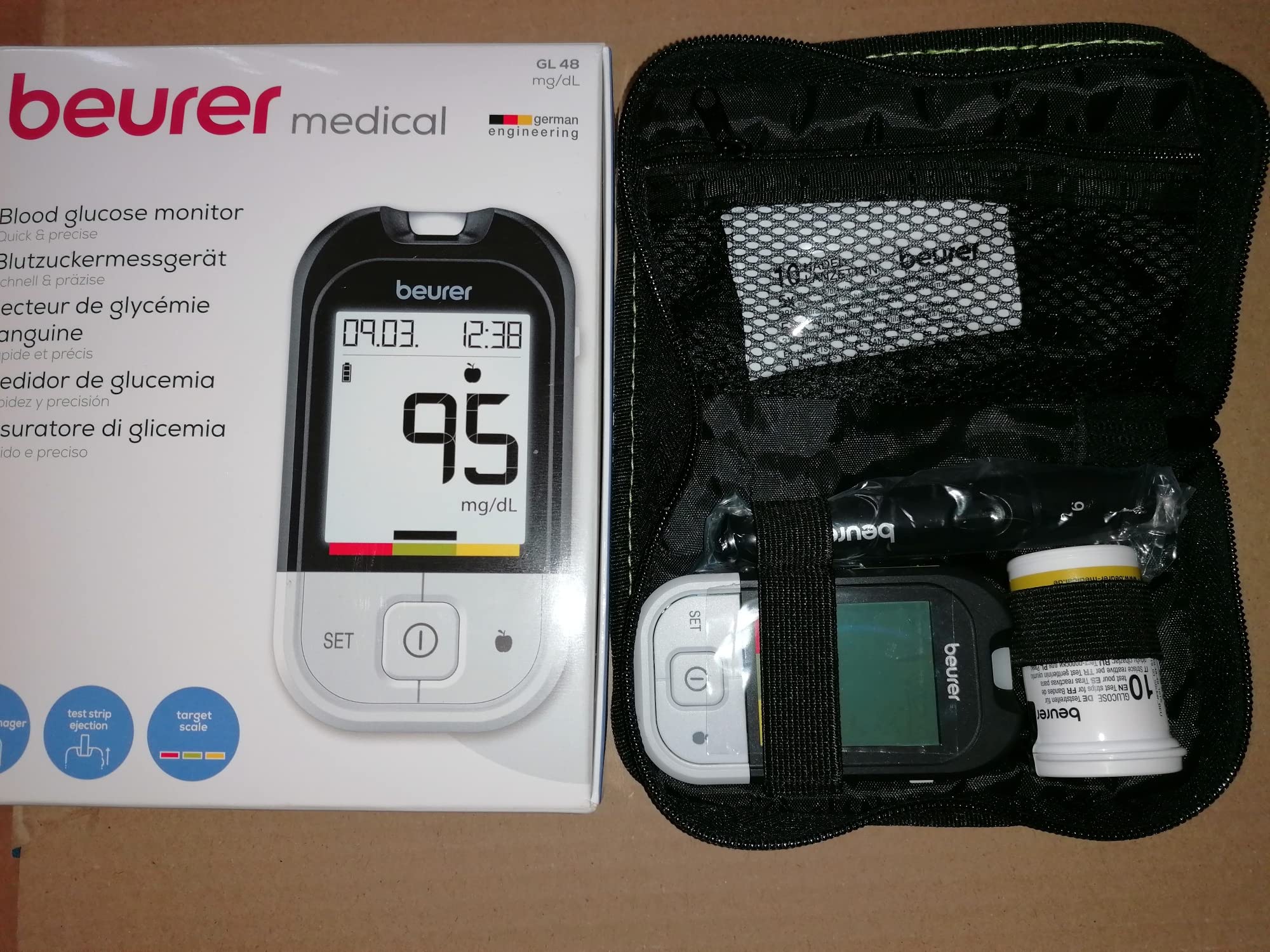 Beurer Monitor de azúcar en sangre GL 48