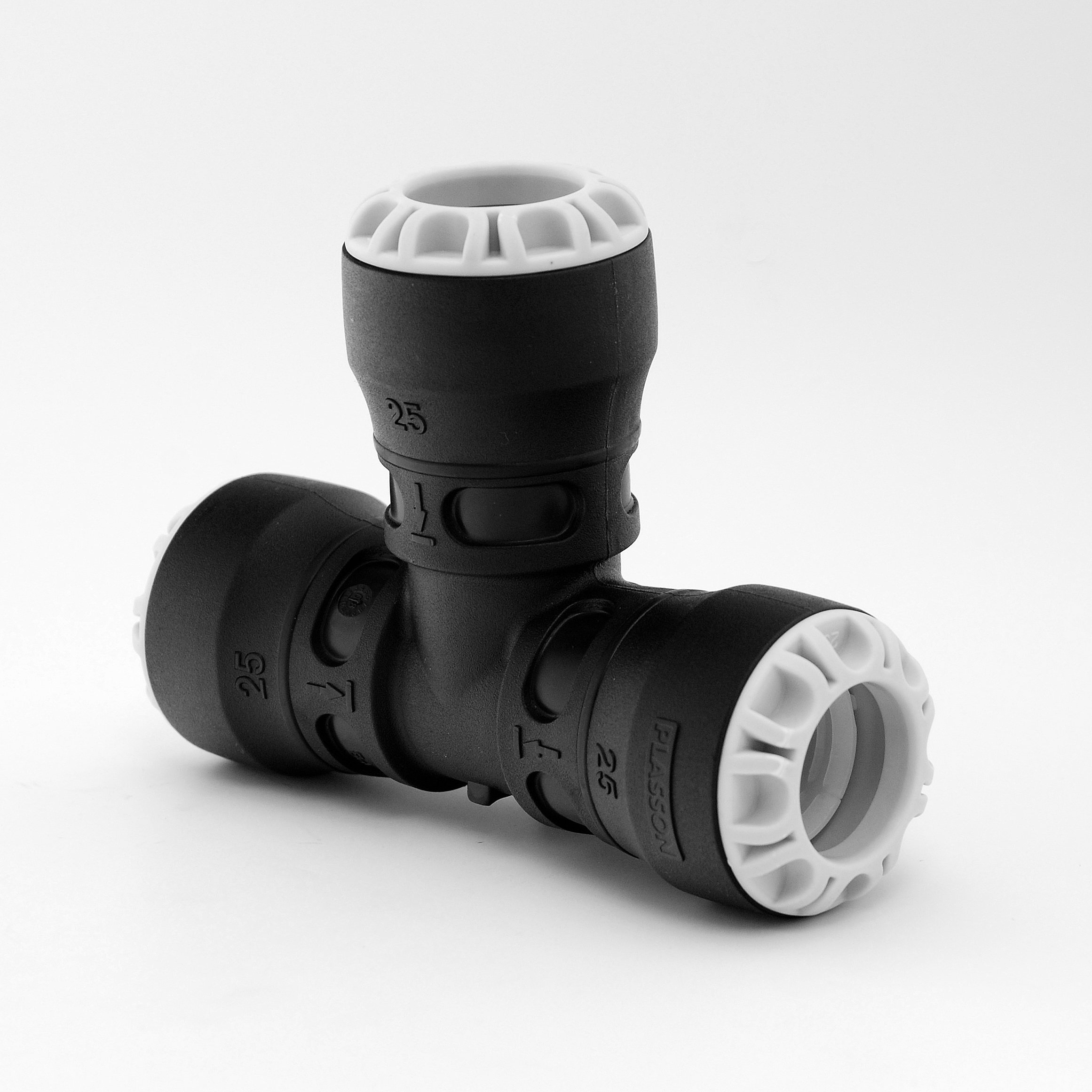 MDPE Pipe Fitting Push-Fit Tee 90 32mm