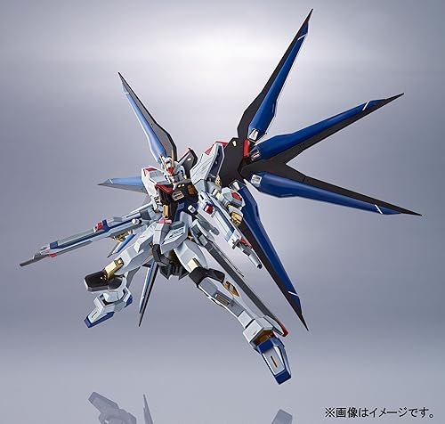 Miniatura 11 de Bandai Gundam Seed Destiny Strike Freedom ZGMF-X 20A Metal Robot Spirit Figura de acción