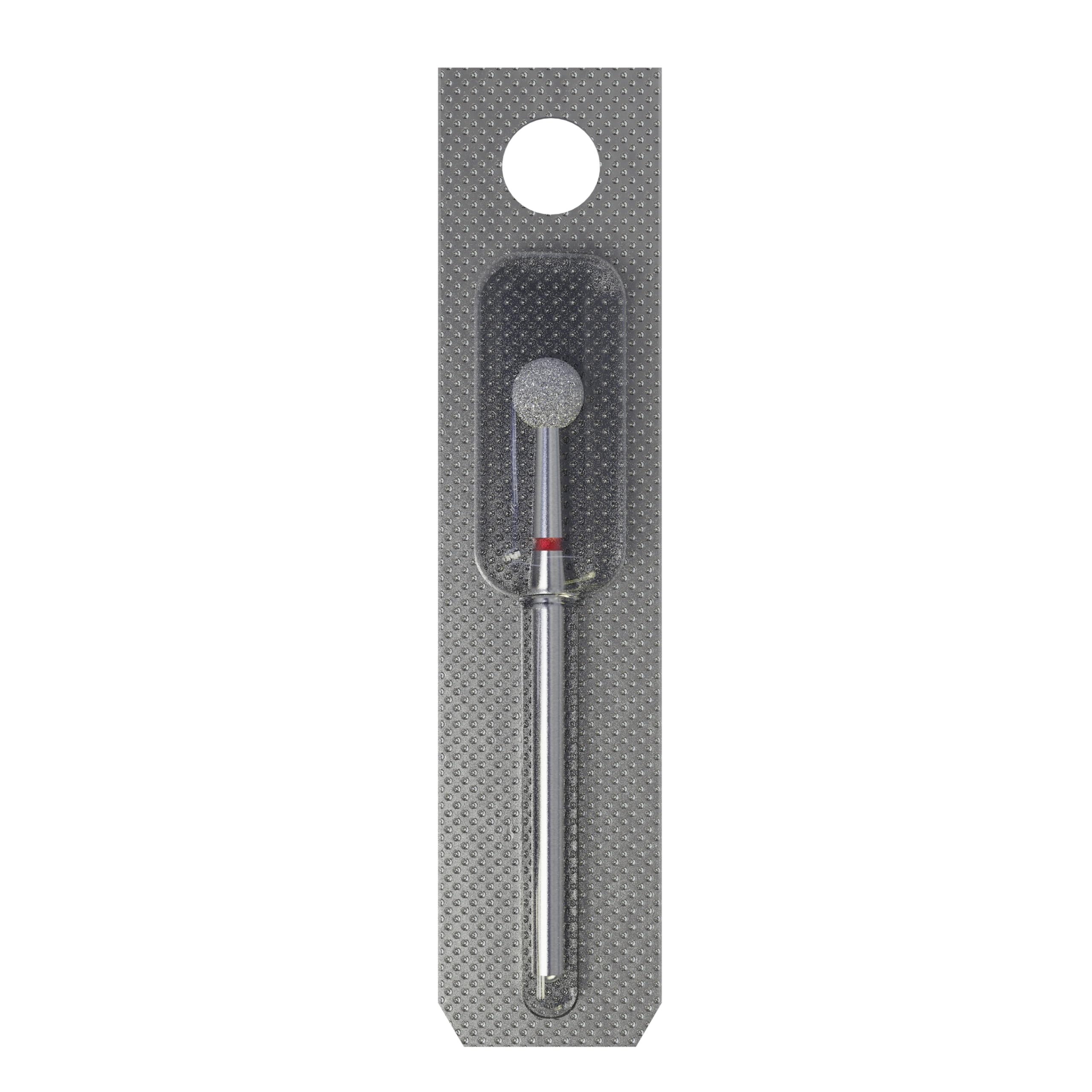 STALEKS PRO Expert fresa diamantata per unghie. Manicure medica. Rimuovere e lucidare la zona delle cuticole. Forma a sfera 5 mm (grana fine)