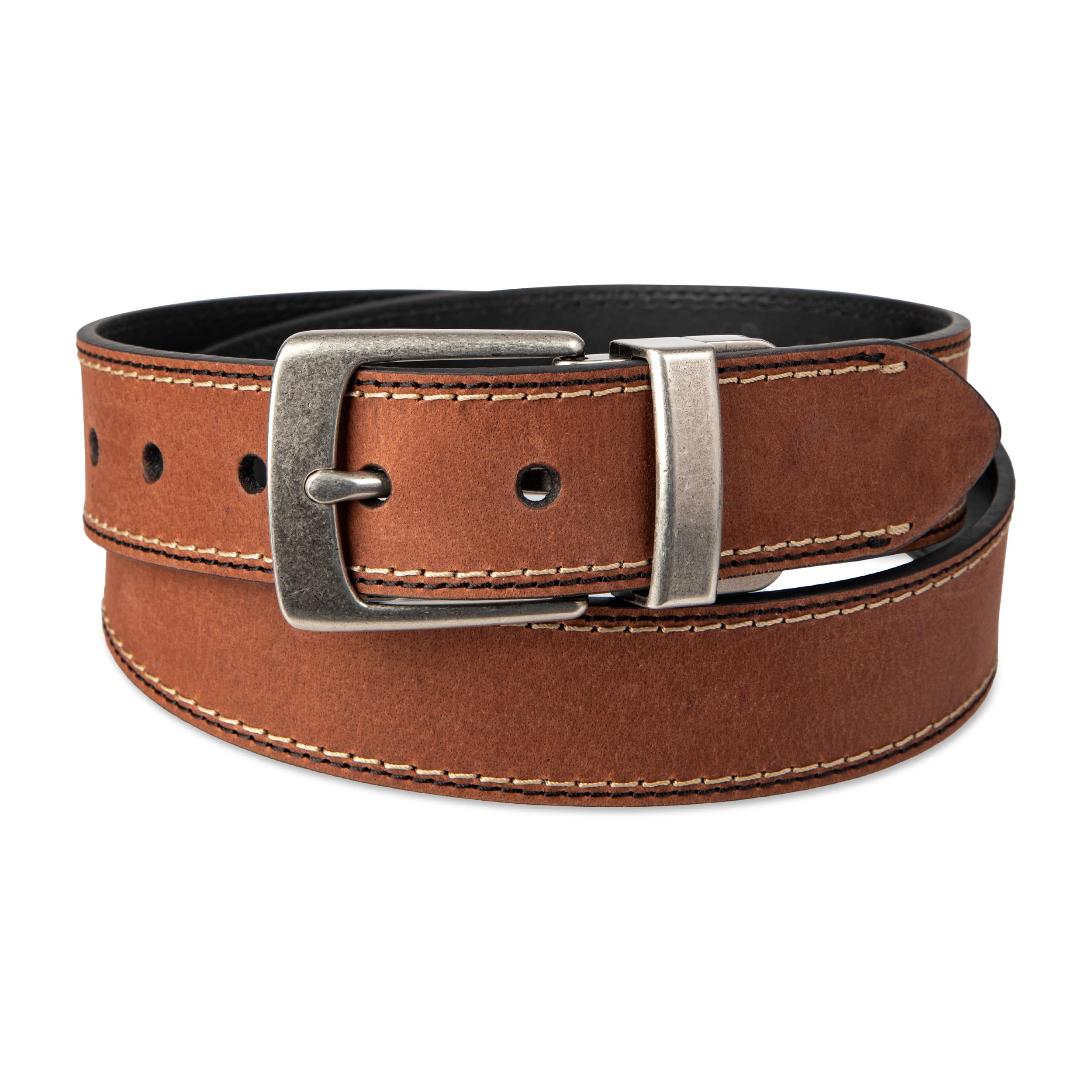 braided leather belt made in usa