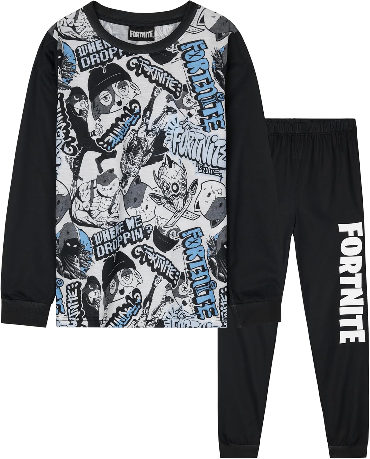 Get Trend Pajama Set for Boys, Teens Long Sleeve PJs for Kids Soft Loungewear Cozy Sleepwear Nightwear Gamer Gifts for Boys