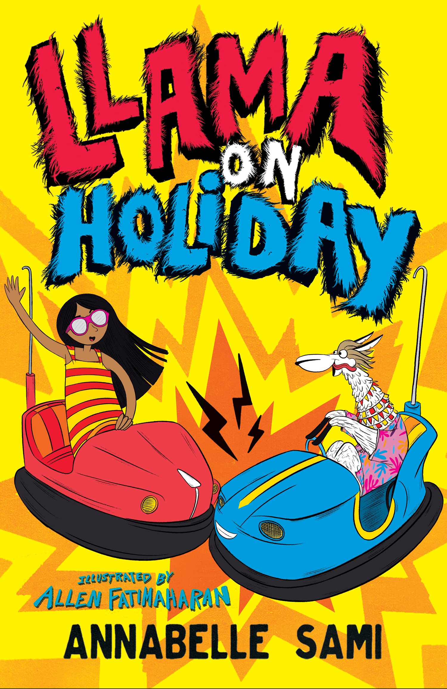 Llama on Holiday: Illustrated by Allen Fatimaharan, the... - Sami, Annabelle