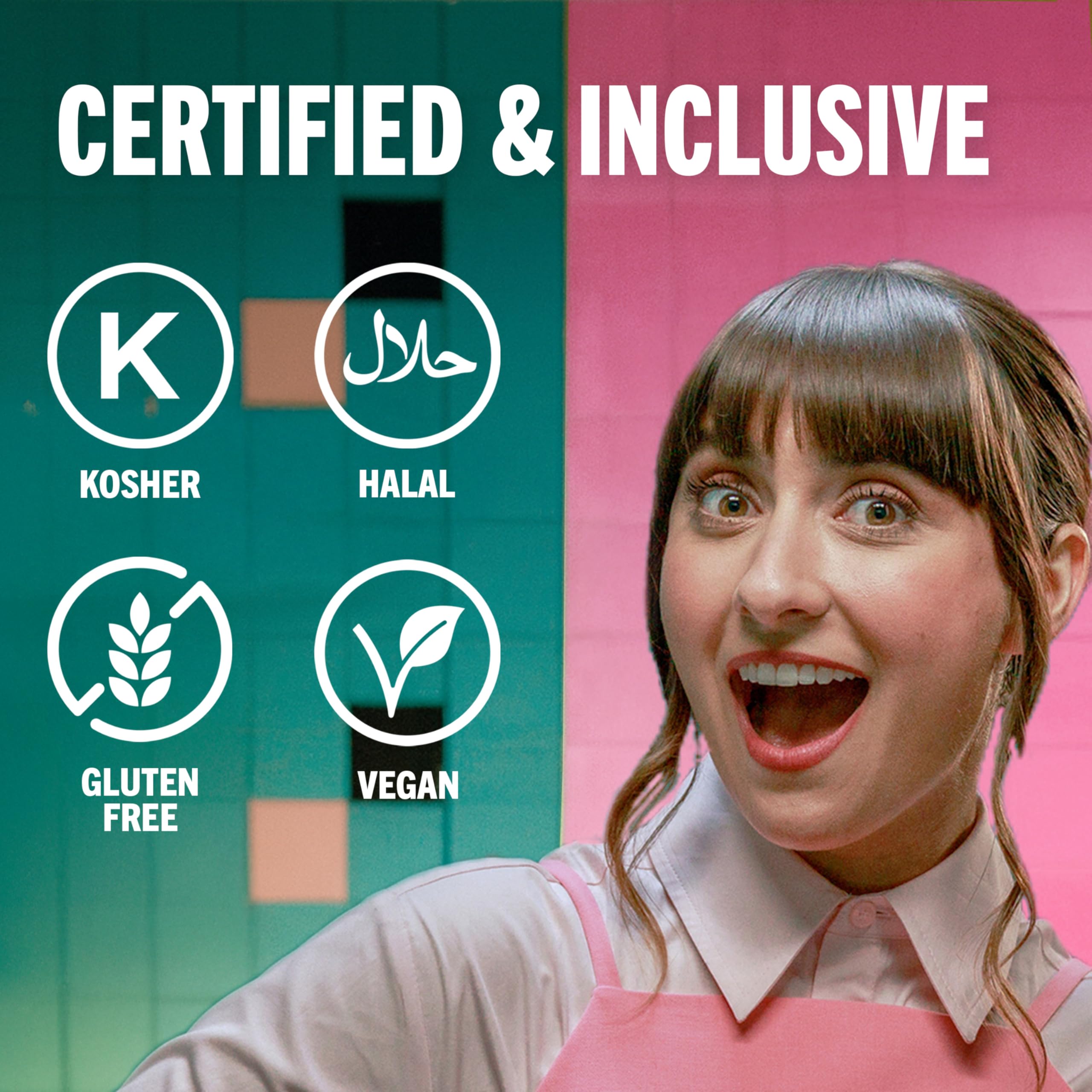 TheraBreath Anticavity Oral Rinse, Fights Cavities with Fluoride, Alcohol & Dye-Free Mouthwash, Certified Vegan, Halal, Kosher & Gluten-Free, Sparkle Mint, 473ml (Pack of 1) - 5