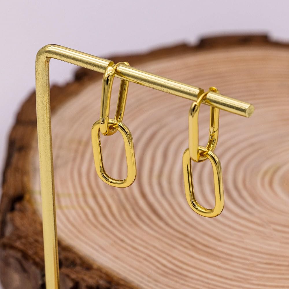Amazon.com: Tituthia Gold Dangle Earrings for Women, Dainty