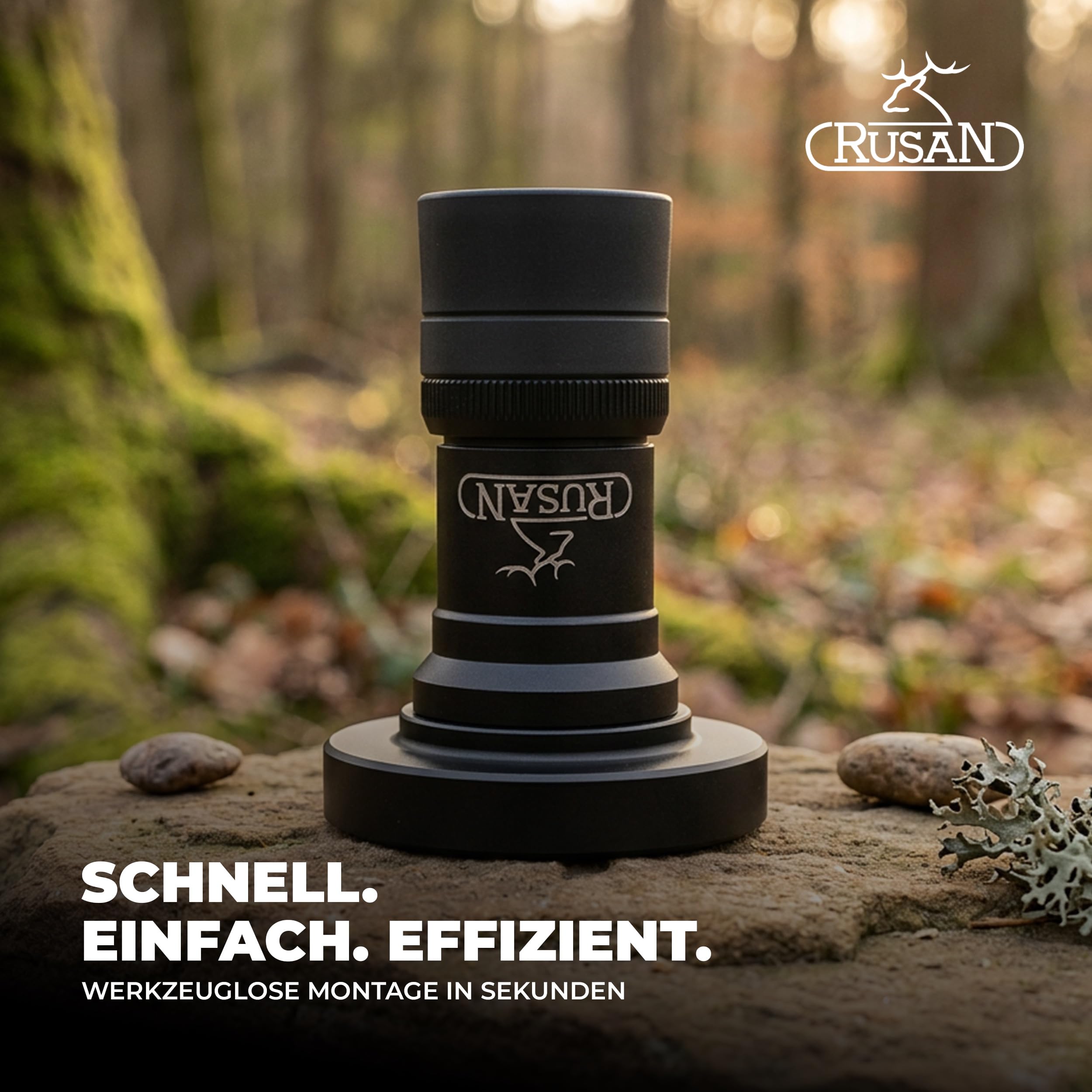 RUSAN Okular Modular Adapter - kompakter Viewfinder mit 2,5-facher Vergrößerung, Beobachtungsokular für Vorsatzgeräte und Wärmebildkameras, passend für MAR-System