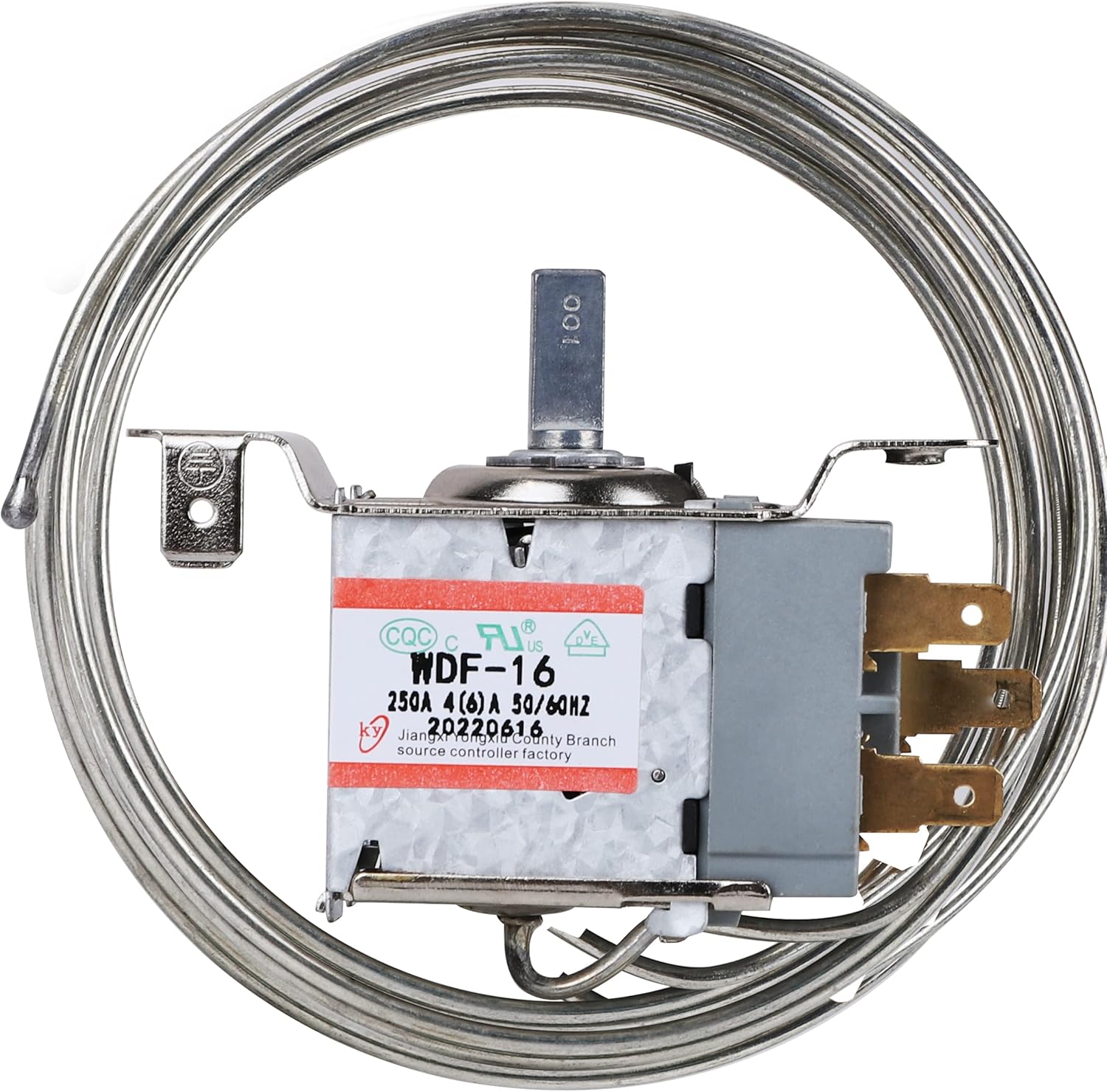 Mini Fridge Thermostat, 3 Pin WDF16 Universal Freezer Refrigerator