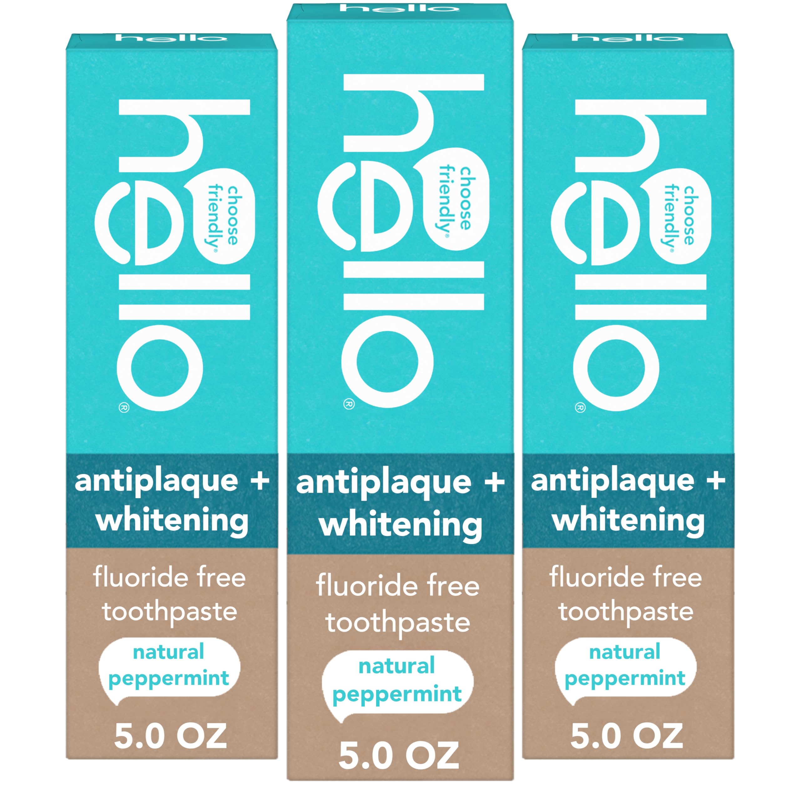 Hello Antiplaque and Whitening Toothpaste
