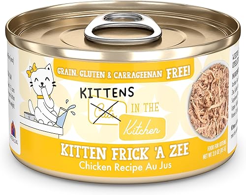 Weruva Cats in The Kitchen Gatito, Gatito Frick 'A Zee, lata de 3 onzas (paquete de 12)