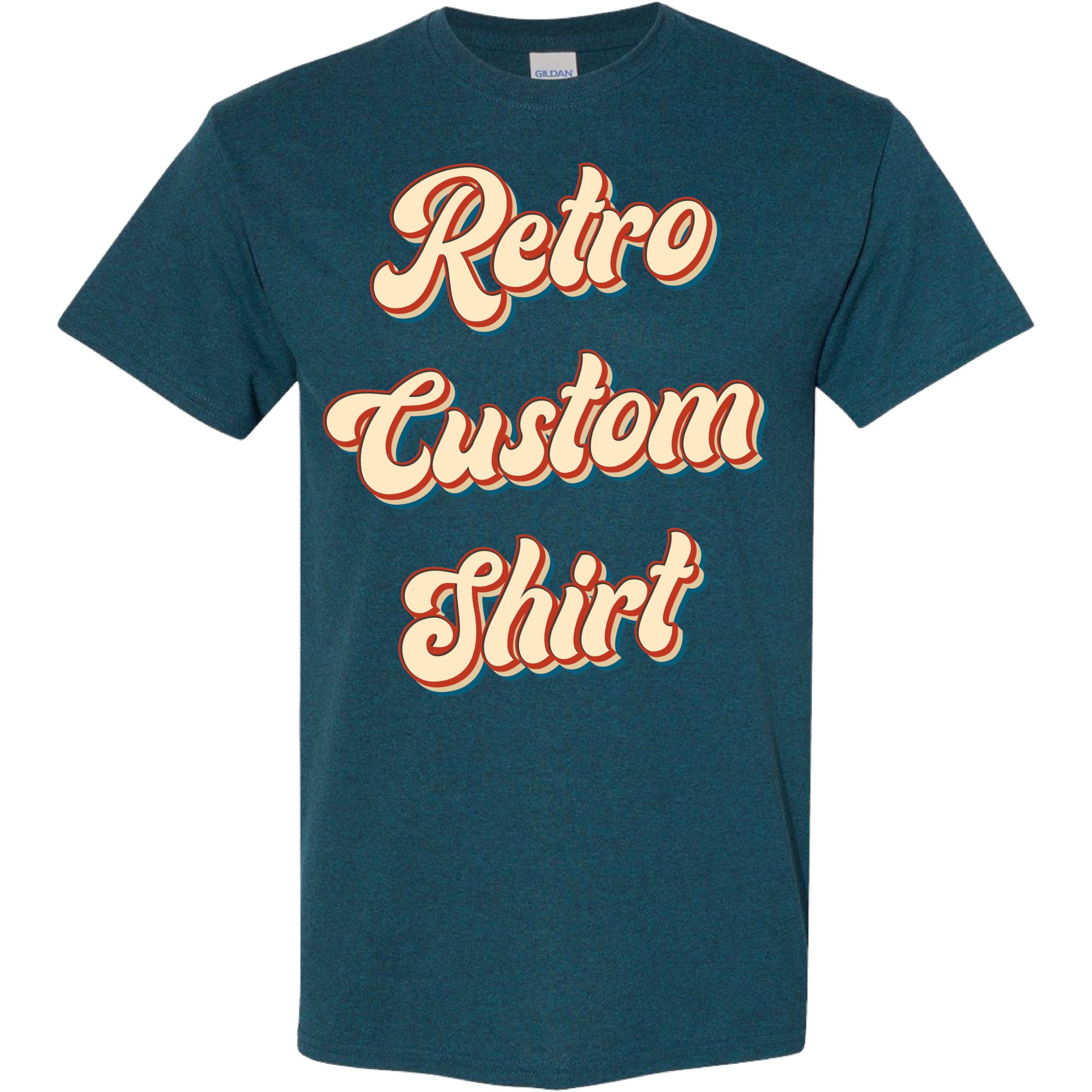 MAYATX Custom T Shirts Add Your Text Custom Shirt for Men Customized T Shirts Unisex Cotton Personalized T Shirts