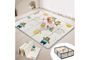 Foldable Play Mat for Your Little Wanderer: A Safe and Stimulating Haven