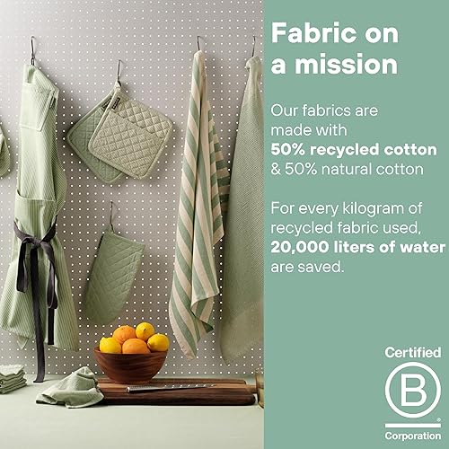 Miniatura 10 de MEEMA Bistro Half Apron for Men & Women  Half Aprons for Women With Pockets  Delantales Para Meseros  Waitress Aprons