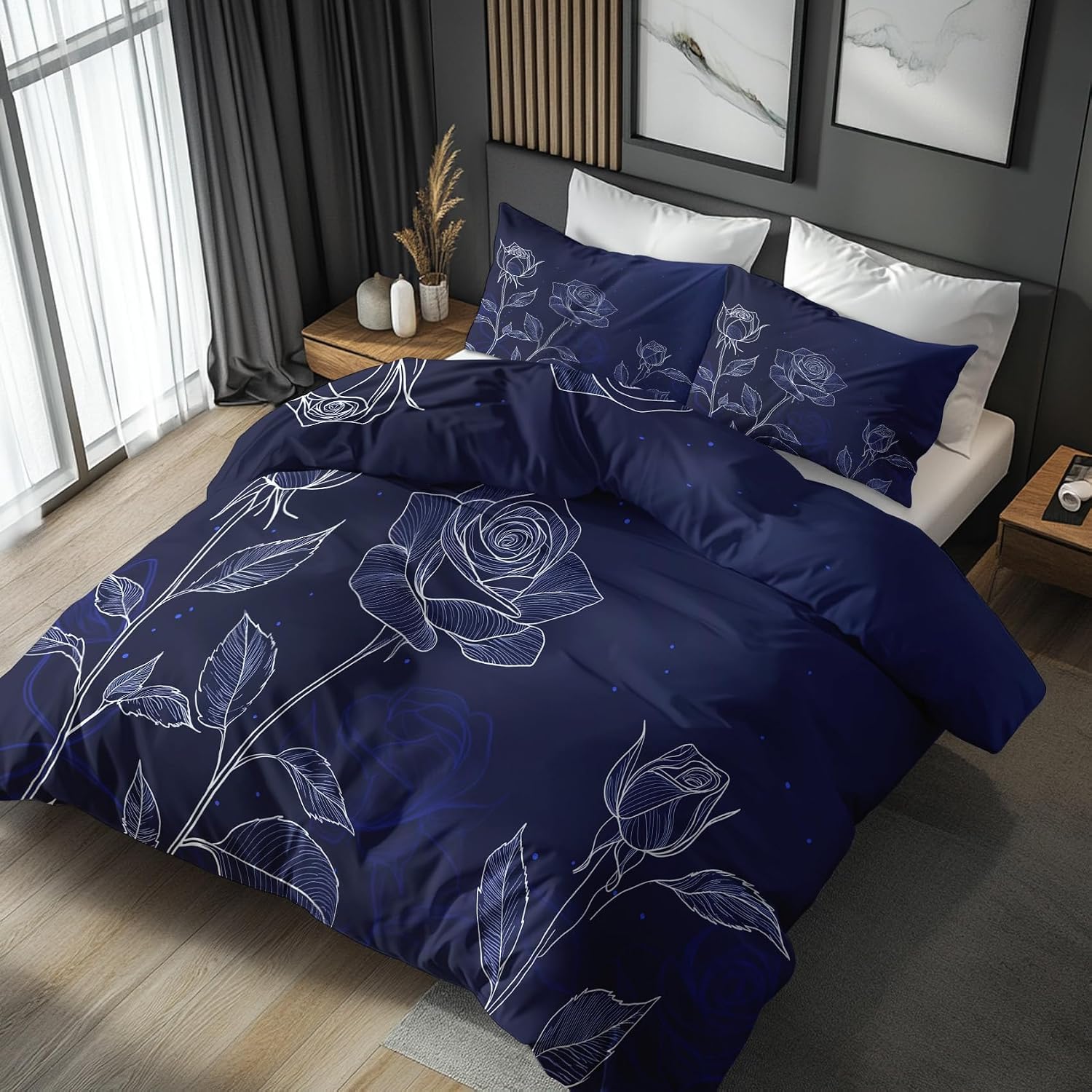 Soft Petals Duvet Cover Set NCU0PVL195