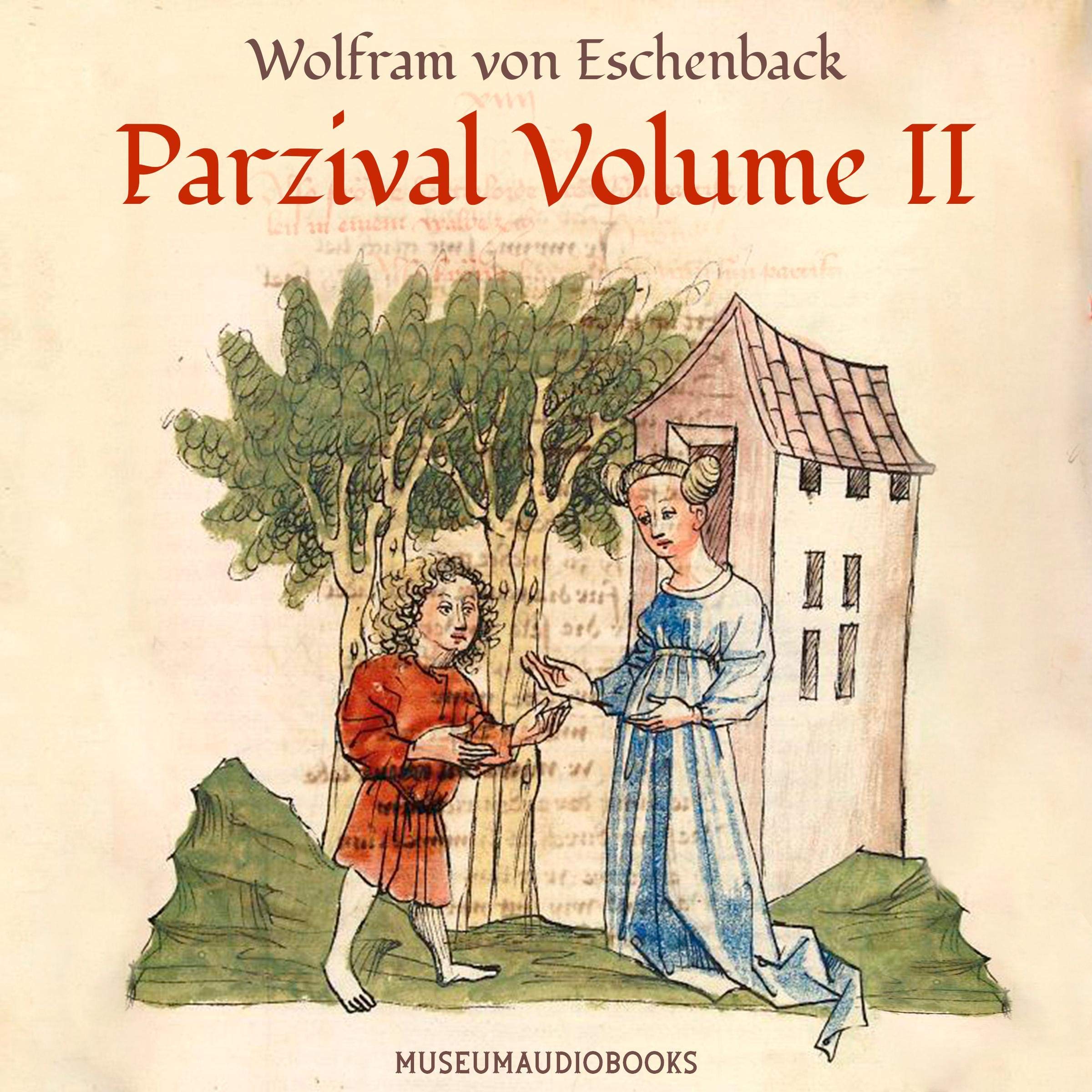 Cover art for Parzival, Volume II