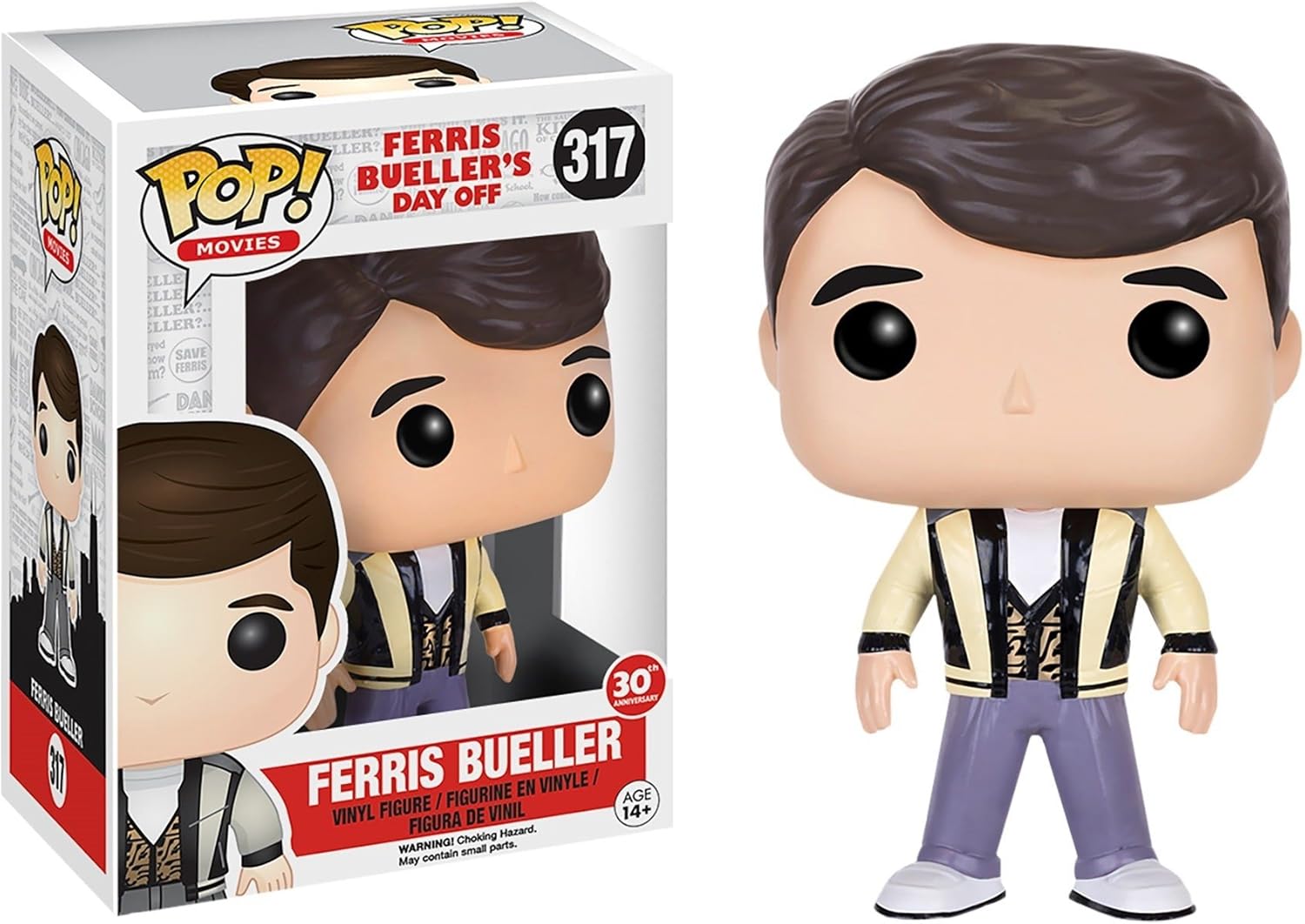 FUNKO Pop! Movies: FBDO - Cameron Frye - Ferris Bueller's Day Off - Figura De Vinilo Coleccionable - Idea De Regalo - Mercancia Oficial - Juguetes Para Niños Y Adultos - Movies Fans